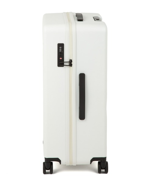 ACE（エース）の「エース スーツケース ベベル 63L 5～7泊 4.3kg ドリンクホルダー フック No.05682（スーツケース/キャリーバッグ・レディース・イエロー/グリーン/ブラック/アイボリー・M）」の6枚目の写真