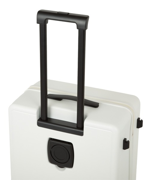 【新品】ACE スーツケース　ベベル　63L ホワイト　軽量 WEB限定】ACE ベベル 63L スーツケース ドリンクホルダー フック