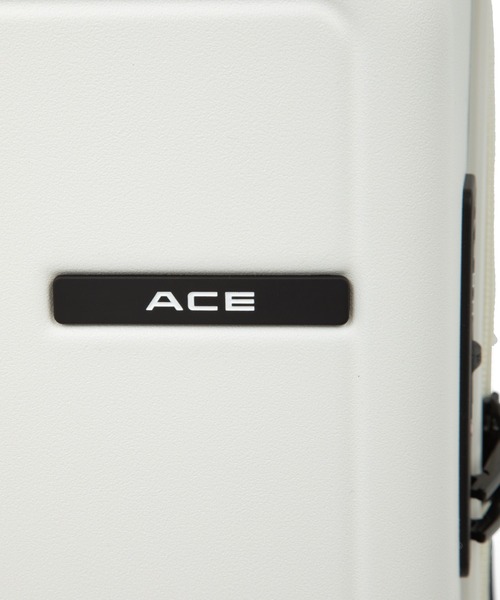 ACE（エース）の「エース スーツケース ベベル 63L 5～7泊 4.3kg ドリンクホルダー フック No.05682（スーツケース/キャリーバッグ・レディース・イエロー/グリーン/ブラック/アイボリー・M）」の14枚目の写真