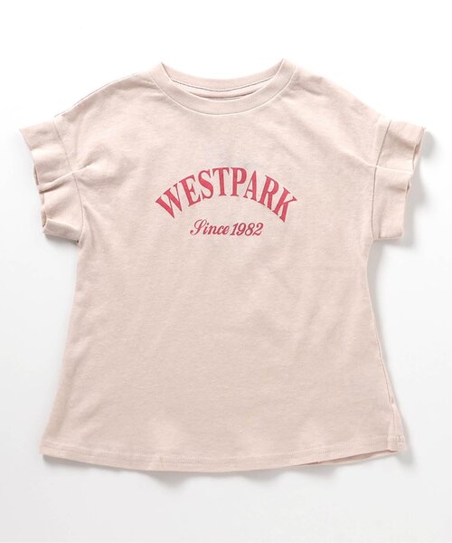 BREEZE（ブリーズ）の「【2Pセット/ジュニア対応】チュールチュニック＆プリント半袖Tシャツ（Tシャツ/カットソー・キッズ・グレー/アイボリー・80/90/100/110/120/130/140）」の19枚目の写真