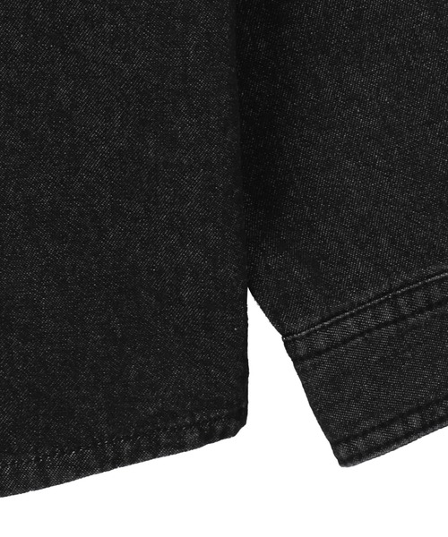 WEGO（ウィゴー）の「WEGO/デニムロングスリーブシャツ（シャツ/ブラウス・メンズ・ブラック系3・MEDIUM/LARGE）」の17枚目の写真