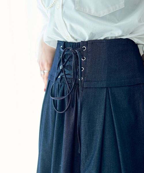 セール】2wayレースアップフレアスカート（スカート）｜YECCA VECCA  