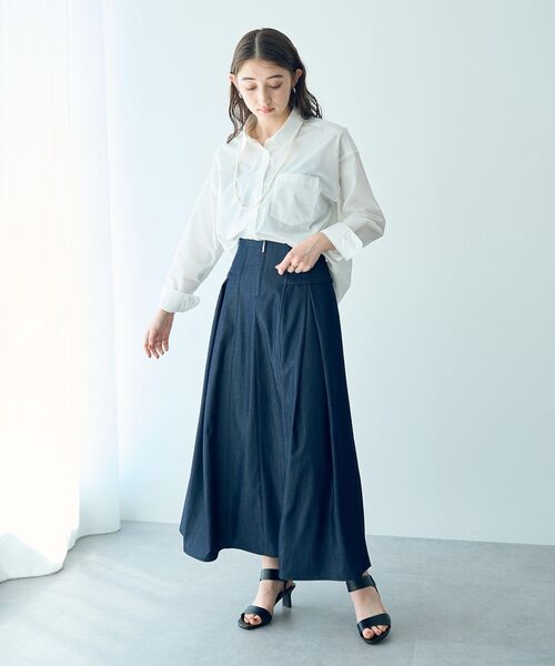 セール】2wayレースアップフレアスカート（スカート）｜YECCA VECCA  