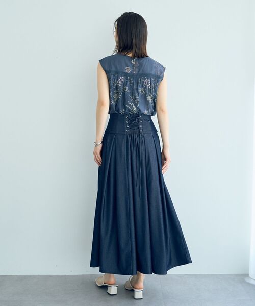 セール】2wayレースアップフレアスカート（スカート）｜YECCA VECCA  