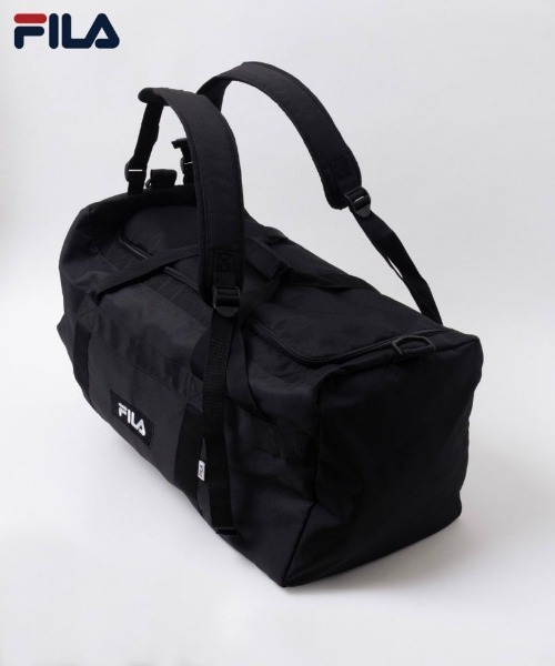 FILA(フィラ)の「FILA 3WAYボストンバッグ(ボストンバッグ・レディース・ブラック・フリー)」の2枚目の写真