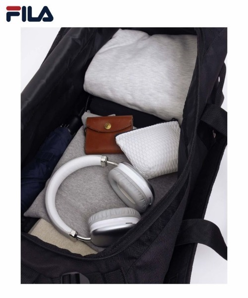 FILA(フィラ)の「FILA 3WAYボストンバッグ(ボストンバッグ・レディース・ブラック・フリー)」の9枚目の写真