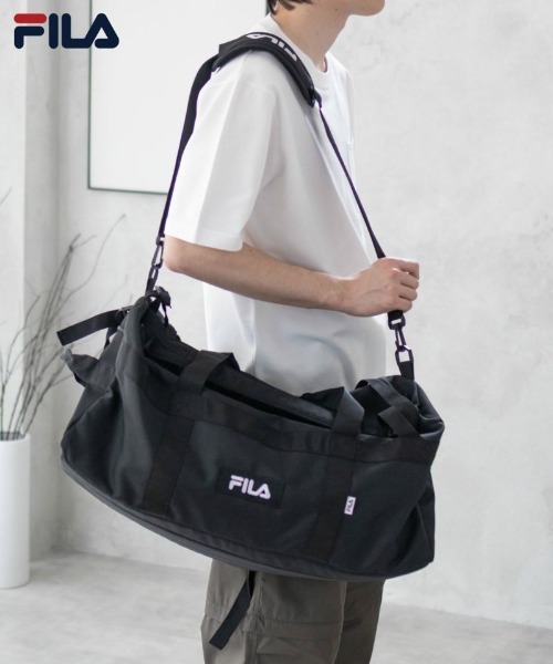 FILA(フィラ)の「FILA 3WAYボストンバッグ(ボストンバッグ・レディース・ブラック・フリー)」の13枚目の写真