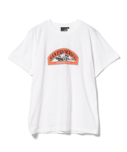 BEAMS T（ビームスティー）の「BEAMS T / GOLDEN GATE Tシャツ（Tシャツ/カットソー・メンズ・ネイビー/ホワイト・XL/L/M/S）」の3枚目の写真