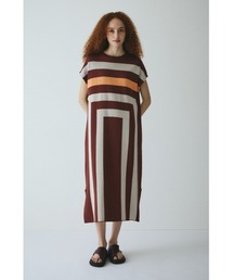 HUG.U ワンピース 半袖 ロング レディース カットソー ワンピ