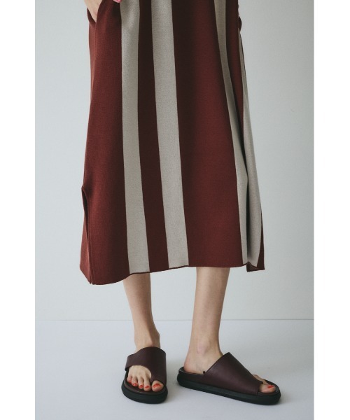 HeRIN.CYE スクエアニットワンピース HeRIN.CYE（ヘリンドットサイ）の「Square knit one piece