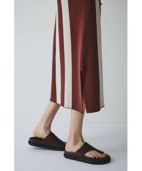 HeRIN.CYE（ヘリンドットサイ）の「Square knit  one piece　　スクエアニットワンピース（ワンピース・レディース・ホワイト系その他/ブラウン系その他/ブルー系その他3・FREE）」の9枚目の写真