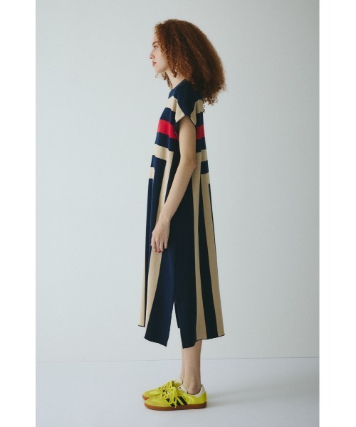 Square knit one piece スクエアニットワンピース（ワンピース