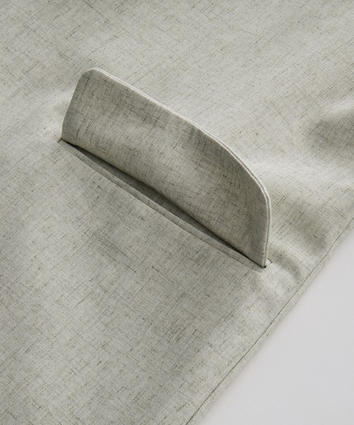 CLEL（クレイル）の「【CLEL】Linen Blend Double Lapel Short