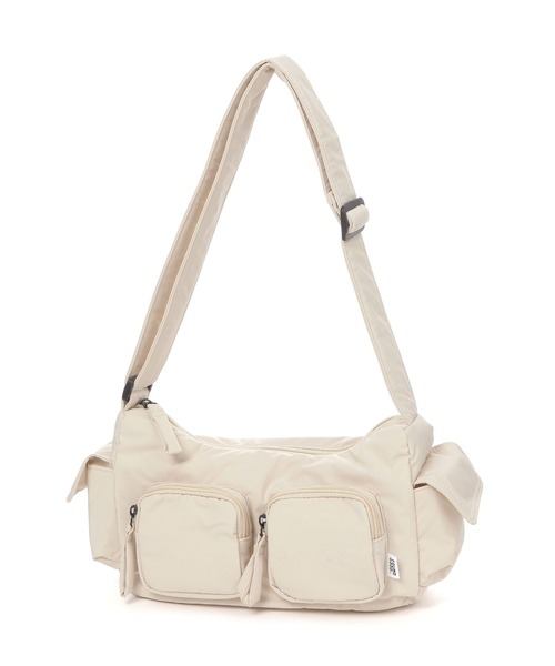 FOUND GOOD（ファウンドグッド）の「ポケットショルダー（ショルダーバッグ・レディース・ブラック/アイボリー/パープル系5・FREE）」の11枚目の写真