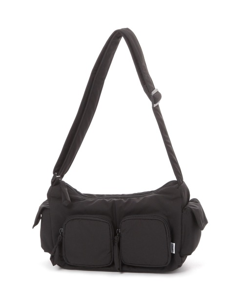 FOUND GOOD（ファウンドグッド）の「ポケットショルダー（ショルダーバッグ・レディース・ブラック/アイボリー/パープル系5・FREE）」の12枚目の写真