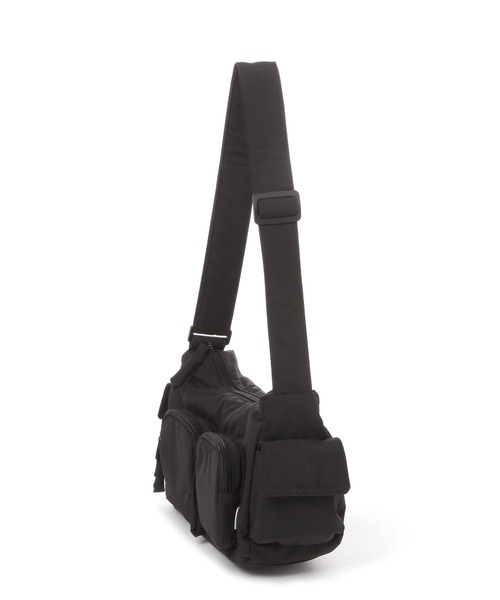 FOUND GOOD（ファウンドグッド）の「ポケットショルダー（ショルダーバッグ・レディース・ブラック/アイボリー/パープル系5・FREE）」の14枚目の写真