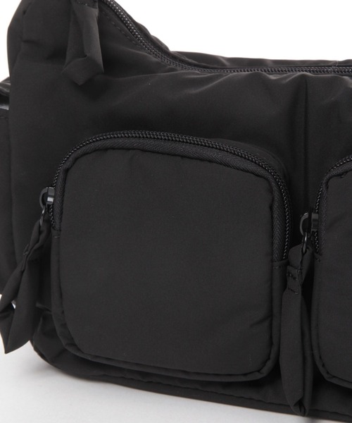 FOUND GOOD（ファウンドグッド）の「ポケットショルダー（ショルダーバッグ・レディース・ブラック/アイボリー/パープル系5・FREE）」の18枚目の写真