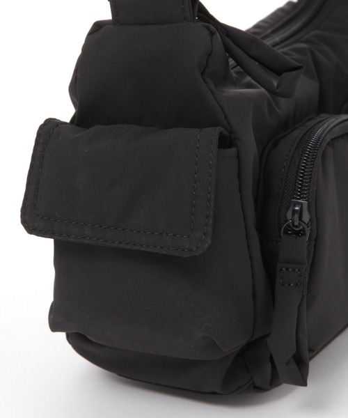 FOUND GOOD（ファウンドグッド）の「ポケットショルダー（ショルダーバッグ・レディース・ブラック/アイボリー/パープル系5・FREE）」の21枚目の写真