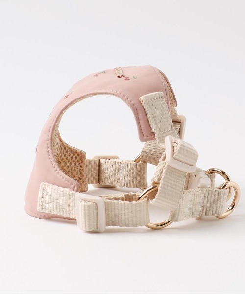 セール】さくらんぼ刺繍ハーネス+リードSET（リード/ハーネス