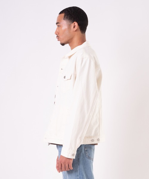 Lee リー デニム トラッカー ジャケット 短丈 ホワイト 白 楽天市場】LEVI'S リーバイス デニムトラッカージャケット