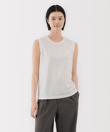 婦人　天竺編みスリーブレスＴシャツ