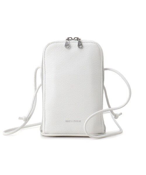 シュリンクレザーマルチポーチ（ショルダーバッグ）｜DRESSTERIOR