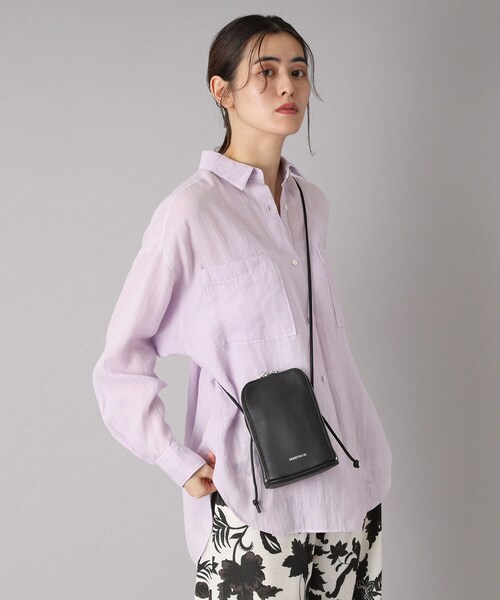 DRESSTERIOR（ドレステリア）の「シュリンクレザーマルチポーチ（ショルダーバッグ・レディース・ブラック/レッド系1/ホワイト・00）」の21枚目の写真