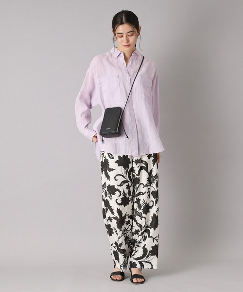 DRESSTERIOR（ドレステリア）の「シュリンクレザーマルチポーチ（ショルダーバッグ・レディース・ブラック/レッド系1/ホワイト・00）」の17枚目の写真