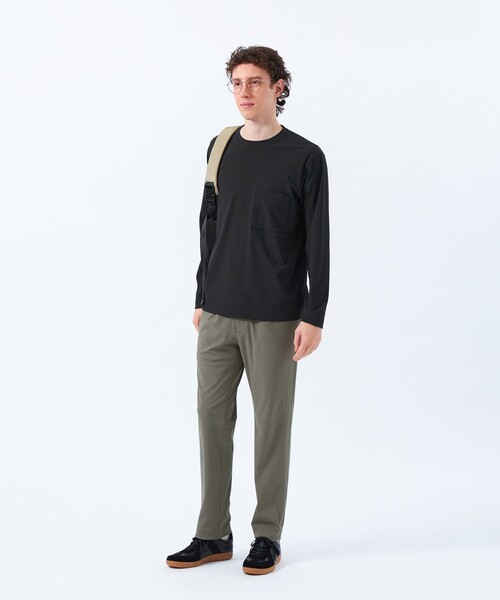 MACKINTOSH PHILOSOPHY（ﾏｯｷﾝﾄｯｼｭ ﾌｨﾛｿﾌｨｰ）の「ドライフラットストレッチ イージーパンツ ドライフラットストレッチクロス（その他パンツ・メンズ・ブラック/ダークネイビー/グリーン系その他2・38/40/42）」の11枚目の写真