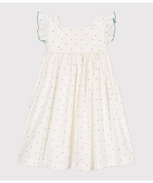 PETIT BATEAU（プチバトー）の「ワンピース（ワンピース・キッズ・ホワイト系その他・3YEAR/4YEAR/5YEAR）」の5枚目の写真