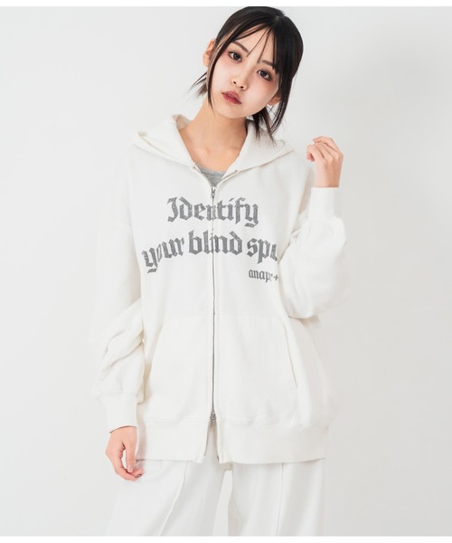 セール】ANAPR+S【リラスポ】ネコミミ オーバー スウェット パーカー