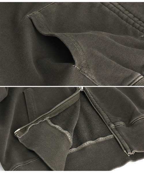 ANAP GｉRL（アナップガール）の「ANAPR+S【リラスポ】ネコミミ オーバー スウェット パーカー（パーカー・キッズ・スミクロ/ホワイト/ブラウン/ダークアッシュ・M/S/XS）」の16枚目の写真