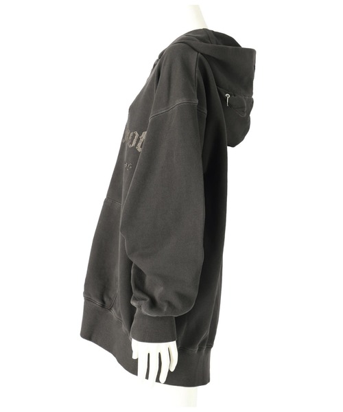 ANAP GｉRL（アナップガール）の「ANAPR+S【リラスポ】ネコミミ オーバー スウェット パーカー（パーカー・キッズ・スミクロ/ホワイト/ブラウン/ダークアッシュ・M/S/XS）」の20枚目の写真