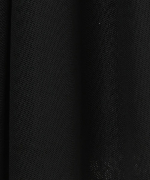 BAYFLOW（ベイフロー）の「メッシュフレアスカート（スカート・レディース・ブラック/イエロー・SMALL/MEDIUM）」の5枚目の写真