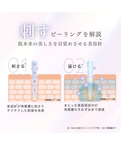 fractionalCC（フランクショナルシーシー）の「ニードルピーリングジェル（フェイススクラブ/ピーリング・レディース・ニードルピーリングジェル・FREE）」の8枚目の写真