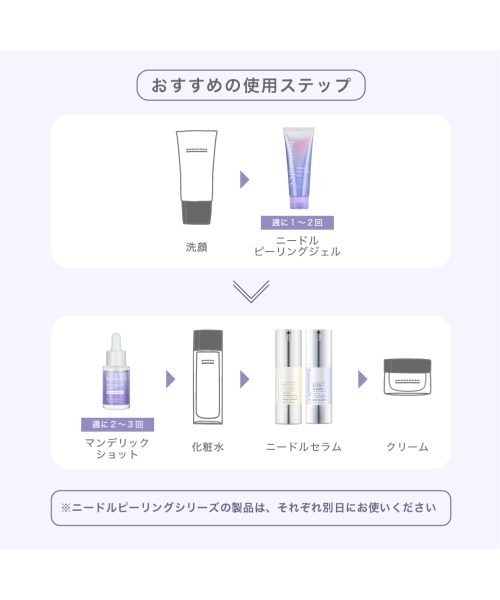 fractionalCC（フランクショナルシーシー）の「ニードルピーリングジェル（フェイススクラブ/ピーリング・レディース・ニードルピーリングジェル・FREE）」の14枚目の写真