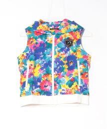 rienda suelta（リエンダスエルタ）の「【RS】【rienda suelta】SUMMER FLOWER1パーカーベスト 　ゴルフウエア（ベスト）」