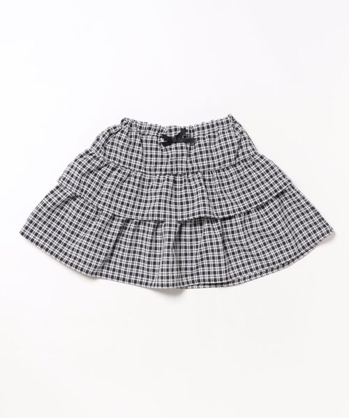 Si・Shu・Non(シシュノン)の「チェックガラスカパン(その他パンツ・キッズ・アイボリー/ブラック・80cm/90cm/110cm/100cm/120cm/130cm)」の6枚目の写真