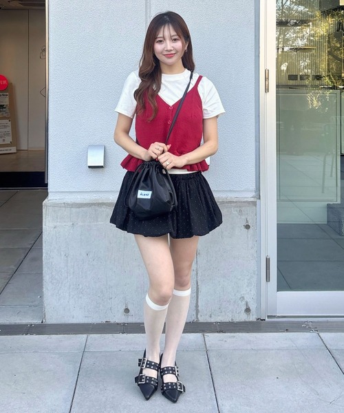 ALAND（エーランド）の「ALAND／フェイクレザーミニBAG（ショルダーバッグ・レディース・ブラック/シルバー/ブルー・FREE）」の4枚目の写真