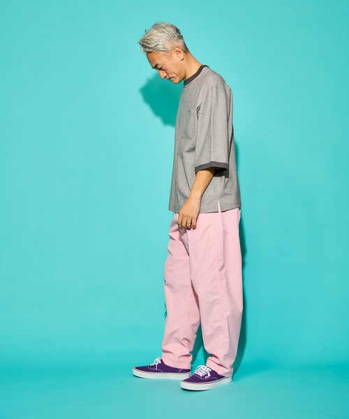 BURLAP OUTFITTER（バーラップアウトフィッター）の「H/S B.B STRIPE TEE / ハーフスリーブ ビービー ストライプ ティー（Tシャツ/カットソー・メンズ・グレー系その他/ブラック系その他/ホワイト系その他・MEDIUM/SMALL）」の7枚目の写真