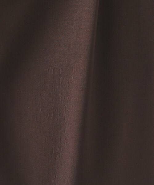UNTITLED（アンタイトル）の「【オンオフ使える/セットアップ可能】トロピカルウール カーブテーパードパンツ（その他パンツ・レディース・ダークブラウン/ネイビー・00/01/02/03/04/42/44/46/48/50）」の7枚目の写真