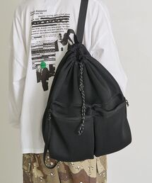 CRAFT STANDARD BOUTIQUE（クラフトスタンダードブティック）の「【ユニセックス】ダブルポケットメッシュバックパック（バックパック/リュック）」