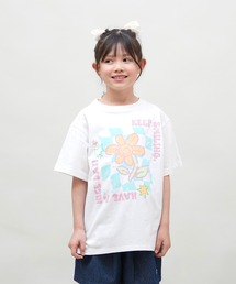 RUSTY（ラスティ）の「RUSTY/ラスティー デザイン半袖Tシャツ キッズ 半袖Tシャツ 965503（Tシャツ/カットソー）」