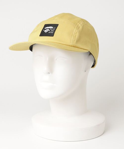 BAPE フライトキャップ　APE レア】BAPE パッチワーク フライトキャップ A・BATHING APE