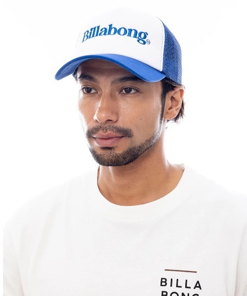 BILLABONG(ビラボン)の「BILLABONG メンズ TRUCKER キャップ 【2025年春夏モデル】/ビラボンロゴトラッカーキャップ(キャップ・メンズ・ブラック/モスグリーン/ブルー・FREE)」の3枚目の写真