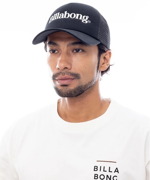 BILLABONG(ビラボン)の「BILLABONG メンズ TRUCKER キャップ 【2025年春夏モデル】/ビラボンロゴトラッカーキャップ(キャップ・メンズ・ブラック/モスグリーン/ブルー・FREE)」の2枚目の写真