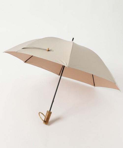 A part by(アパートバイ)の「リングハンドルシャコウガサ(長傘・レディース・ベージュ/ブルー系その他4・FREE)」の6枚目の写真