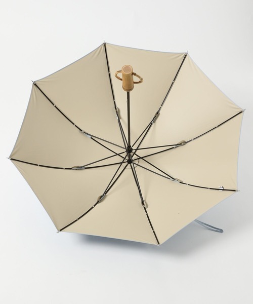 A part by(アパートバイ)の「リングハンドルシャコウガサ(長傘・レディース・ベージュ/ブルー系その他4・FREE)」の18枚目の写真