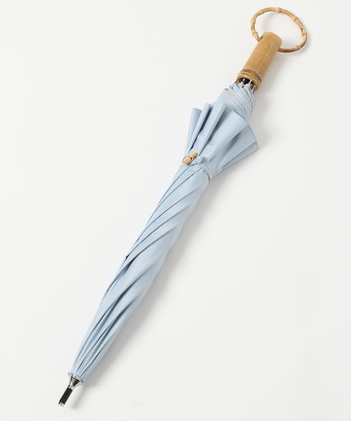 A part by(アパートバイ)の「リングハンドルシャコウガサ(長傘・レディース・ベージュ/ブルー系その他4・FREE)」の15枚目の写真