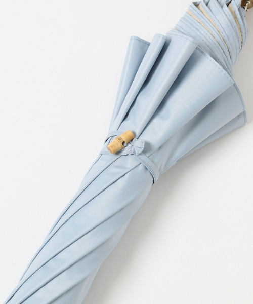 A part by(アパートバイ)の「リングハンドルシャコウガサ(長傘・レディース・ベージュ/ブルー系その他4・FREE)」の13枚目の写真